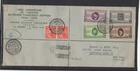 Egypt 1946 Stamp Anniv Registered FDC Plus Airmail FDC Both To USA