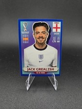 2022 Panini FIFA World Cup Qatar Sticker Blue Jack Grealish #ENG12