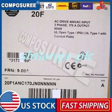 New 20F1ANC170JN0NNNNN PowerFlex Air Cooled 753 AC Drive US Free Tax