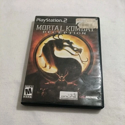 Mortal Kombat Deception PS2 Complete Tested