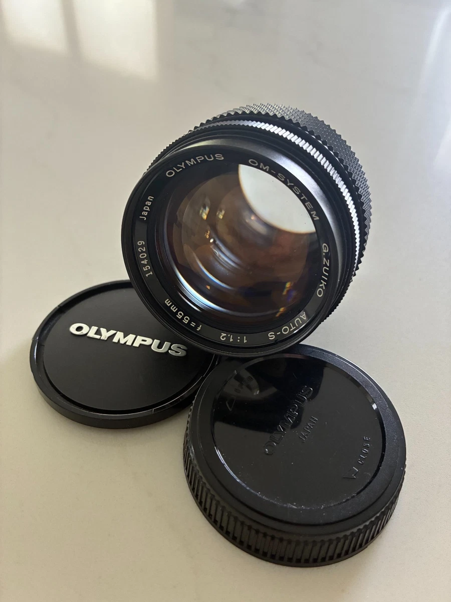 F/1.2 Camera Lenses Olympus 55mm Focal for sale - eBay