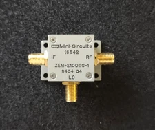 One MINI-CIRCUITS ZEM-2100-1 Mixer 100MHz-2100 MHz