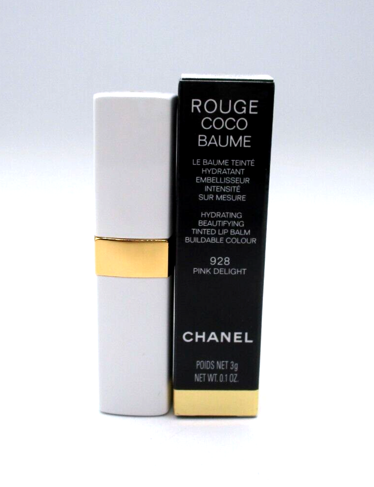 Chanel Rouge Coco Baume Hydrating Lip Balm ~ 928 Pink Delight ~ .1