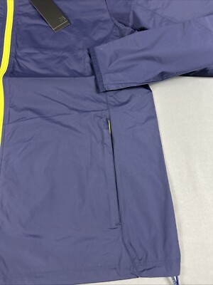 Greyson Golf Jacket Trailwolf XL Maltese Blue Nylon Spandex NWT