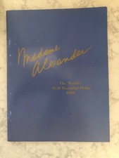 Madame Alexander "The World's Most Beautiful Dolls". Brochure. 1988