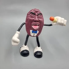 Big California Raisins Tiny Goodbite Figure 6 inch Singer Bendable Applause 1987