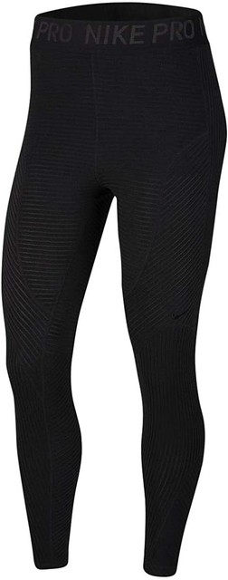 Nike Pro Hyperwarm Velour Tights Sz 