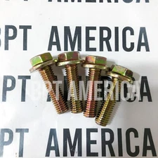 4x 10.9 Hardened 1982 2004 2WD Chevy S10 Sonoma Front Shock Lower Bolt Kit