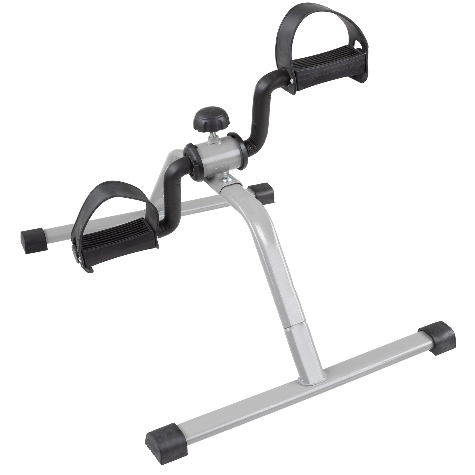Under Desk Bike Pedal Exerciser with Calorie Tracker and Adjustable Resistanc...