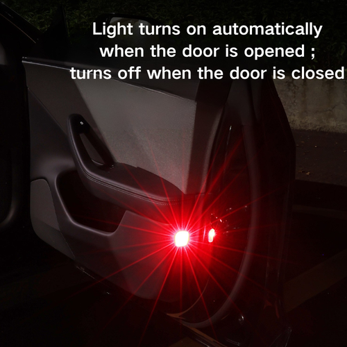 Tesla Model Y Model 3 Door Warning Light Flashing Alert - Picture 5 of 8