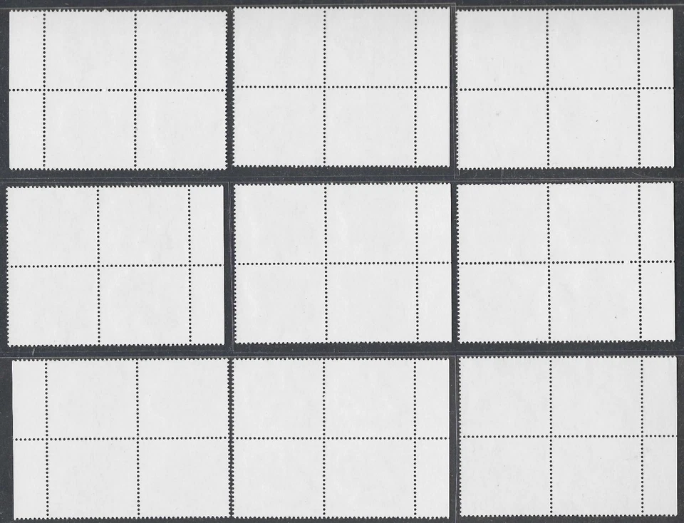 Singapur 2019 Multi Tipo de Pez Dorado 9 Bloques de 4 Completo Desplegado MNH. Foto 2 de 4