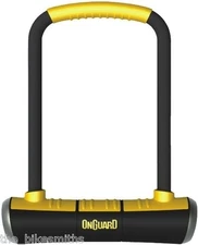 OnGuard Pitbull 8003 Keyed HD Bike U-lock STD 9 x 4.5" & Bracket fit Kryptonite