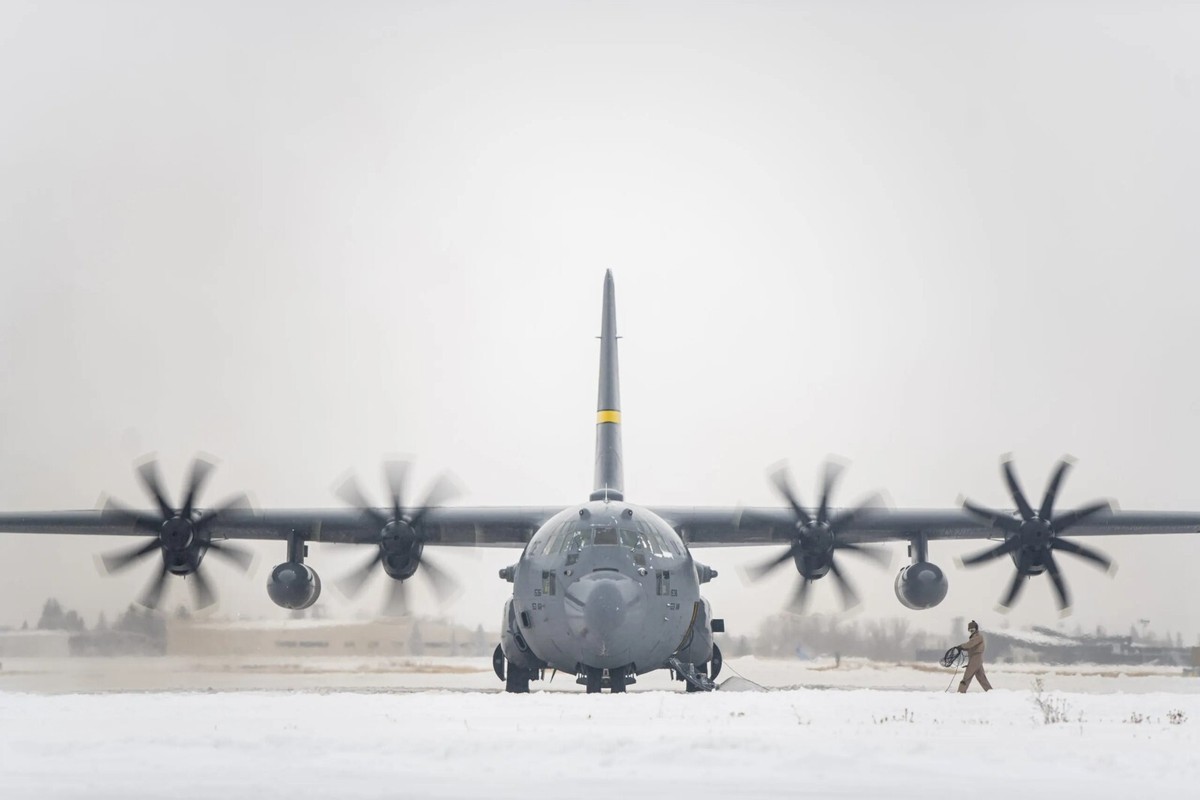 C-130 Hercules (Take Off) POSTER 24 X 36 Inches U.S. Military