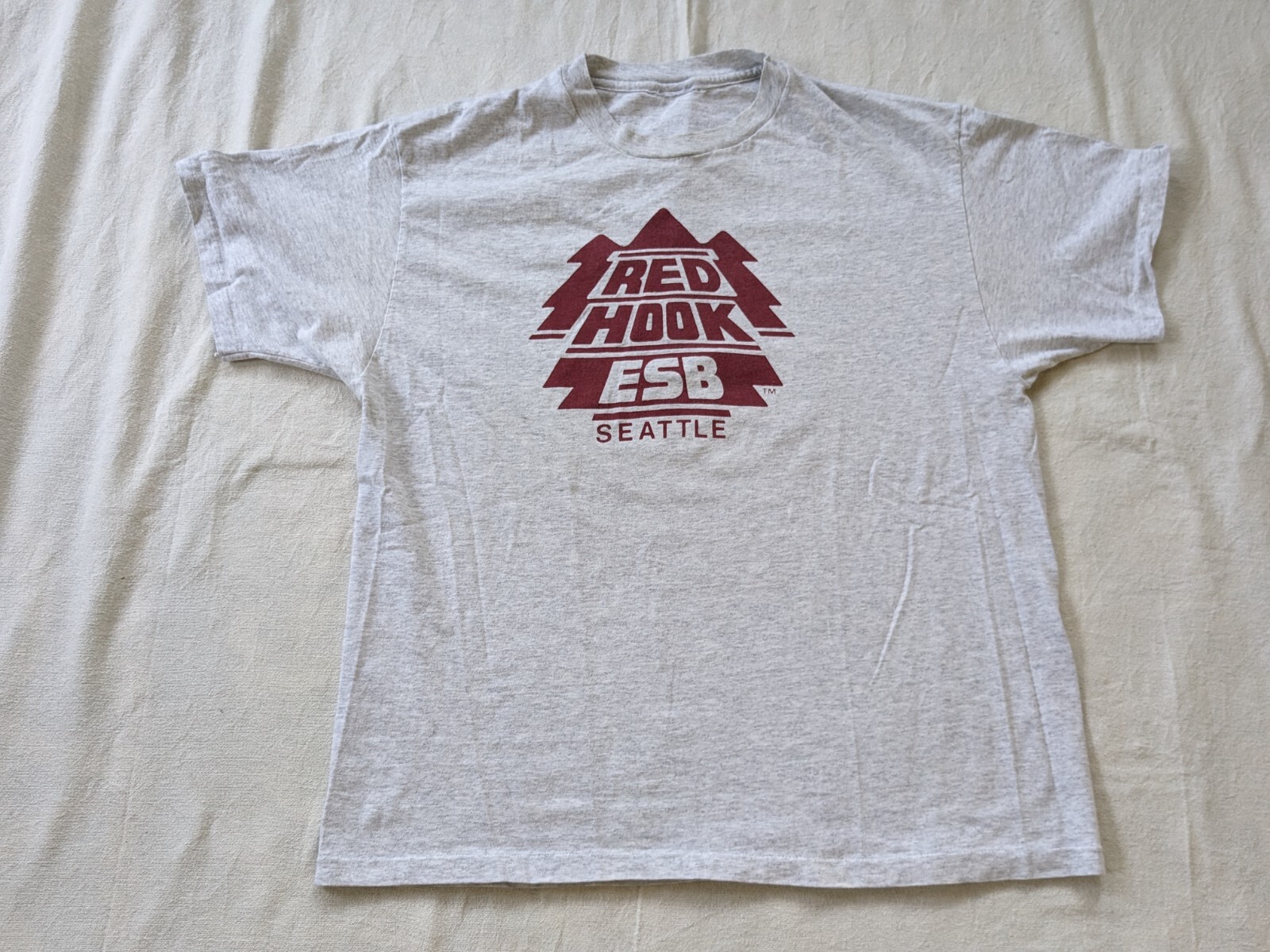 ALTRA T shirt vintage Redhook Brewery Beer B Seattle uomo vedi misure. Taglia L