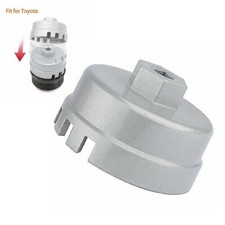 64MM 14 Flutes Steel Oil Filter Cap Wrench Socket Remover Tool For ToyotaLexus