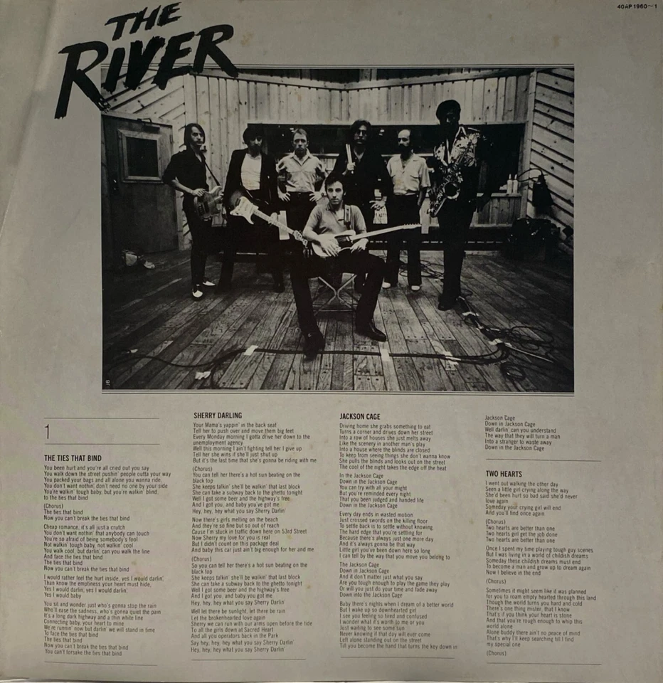 Bruce Springsteen - The River -  2LP - Japan Vinyl - 40AP1960~1 - Image 3 of 4