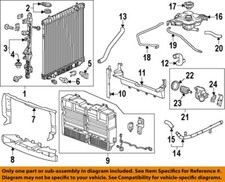 GM OEM 15-22 Canyon,Colorado Cooling Radiator Components-Outlet Hose 12659311