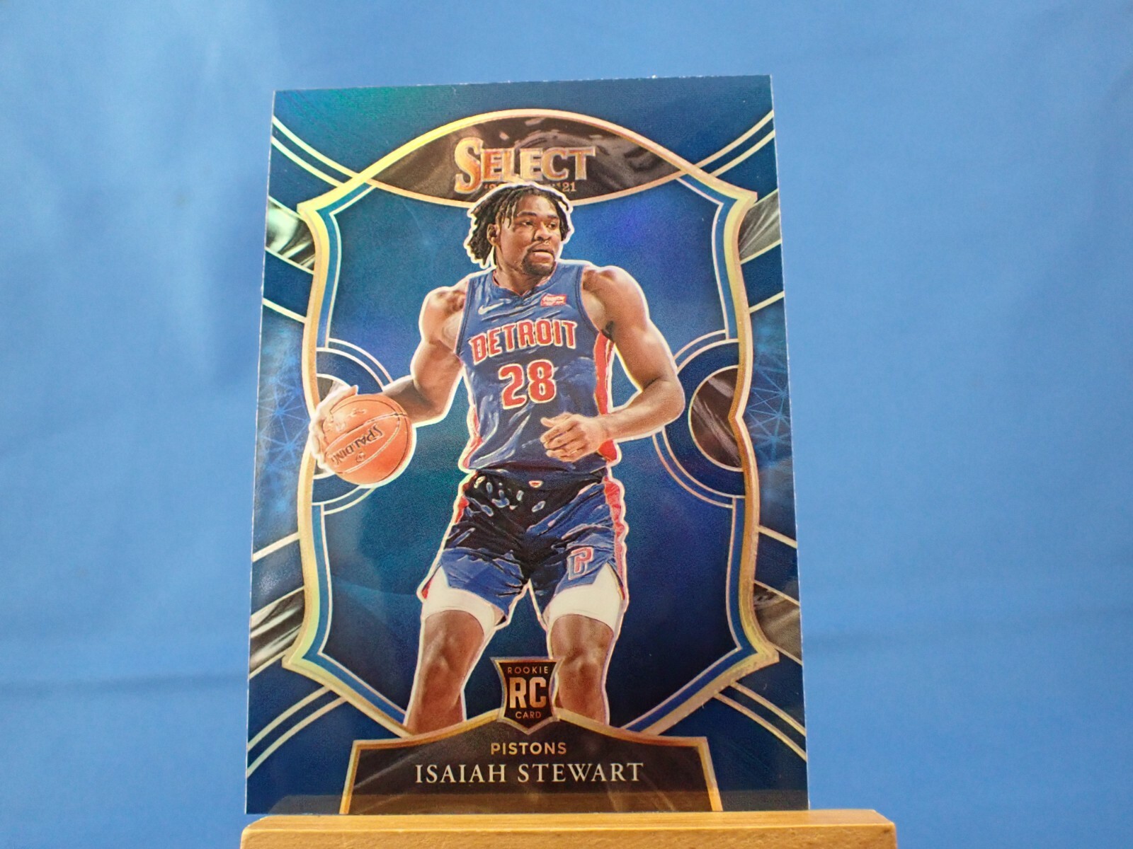 Isaiah Stewart Select 2020-21  Concourse Blue Prizm RC Rookie