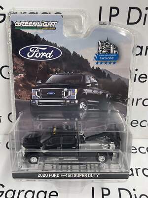 GREENLIGHT 2020 Ford F-450 Super Duty Tow Truck Black 1:64 Diecast