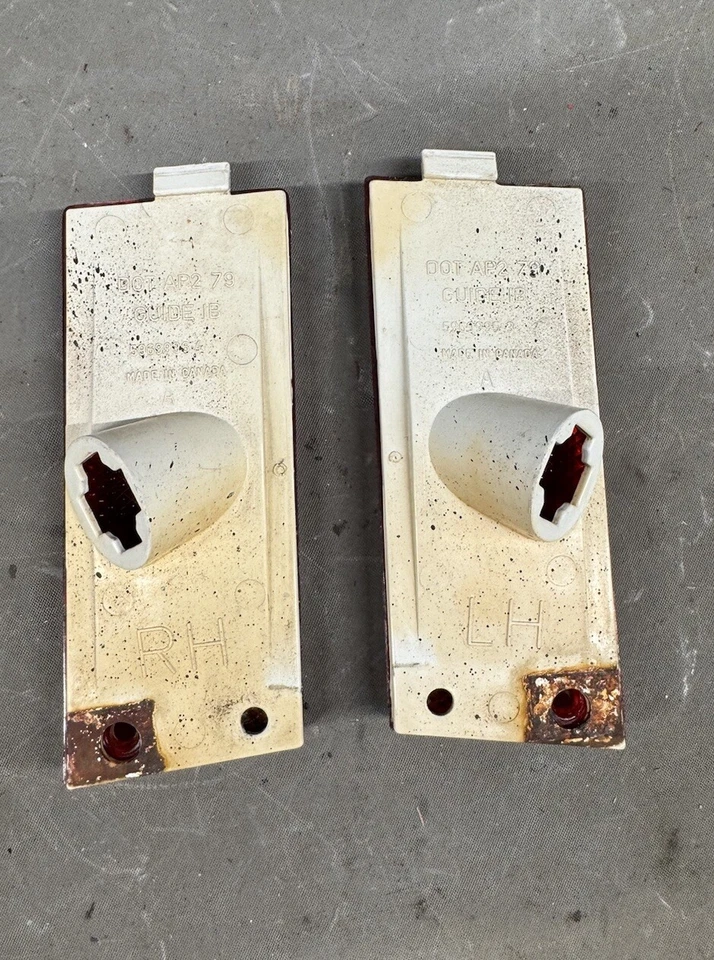 Chevy Caprice 1979 clásico cuarto 1/4 panel luz marcador señal de giro lámpara lente Foto 4 de 4