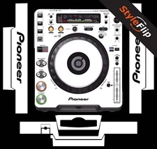 Pioneer CDJ-1000 MK3 | White | Protective Decal | StyleFlip Skins
