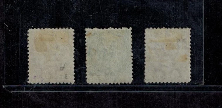 Dominica 1874 FIRST ISSUES SG 1-3 1d, 6d, 1S WMK CROWN CC Perf 12 1/2 MOG GEM - Image 2 of 2