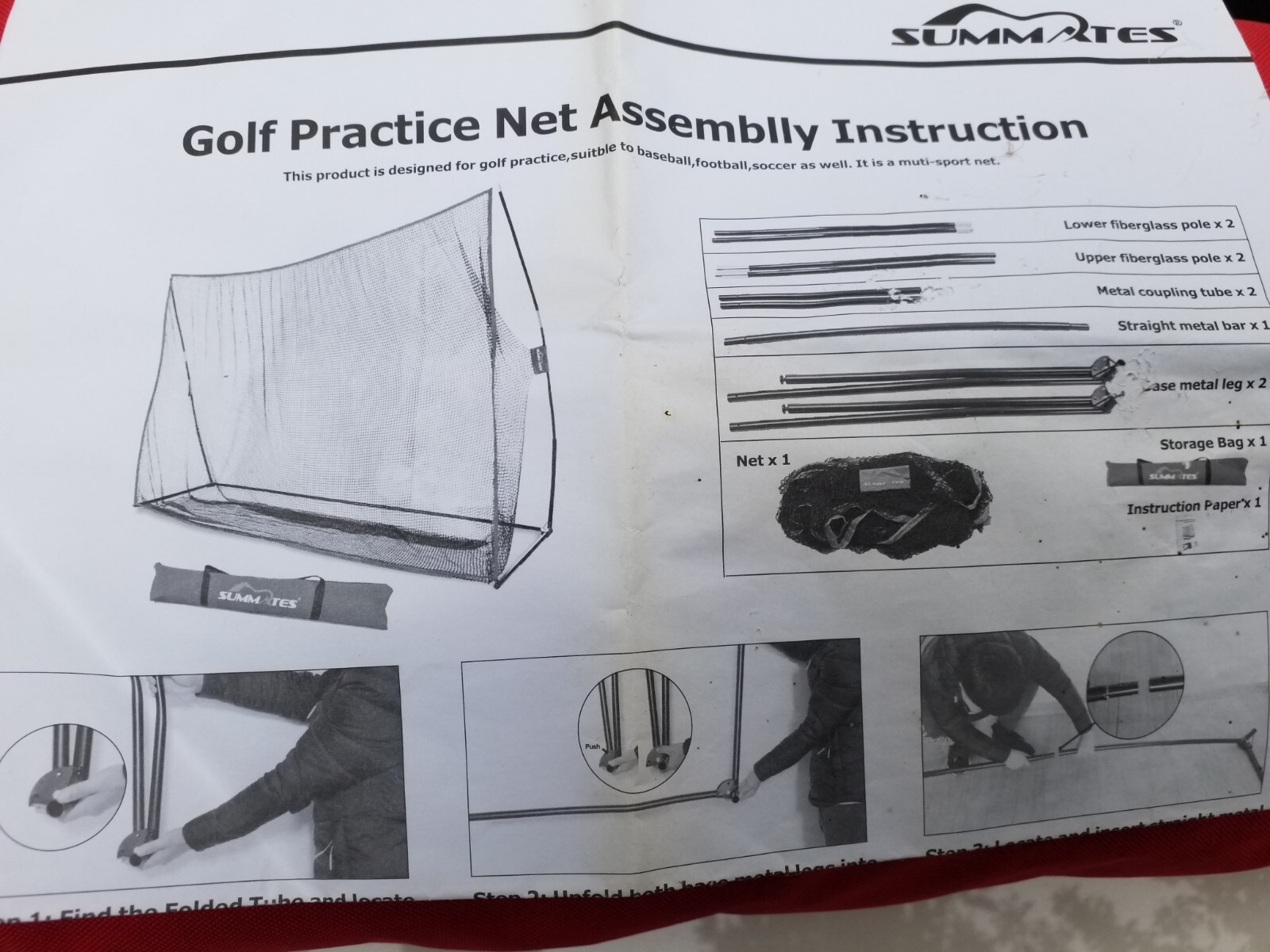 Summates Professional Golf Practise Net eBay