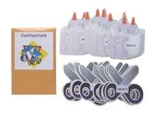 Teacher Depot Educational Literacy Center Learning Game Contractions Match