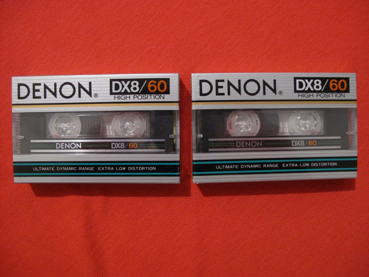 DENON DX8/60 blank cassette tape 1 pc. | eBay