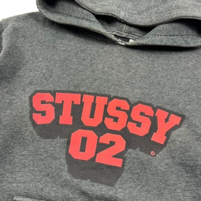 Vintage Stussy 02 Hoodie - Medium | eBay UK