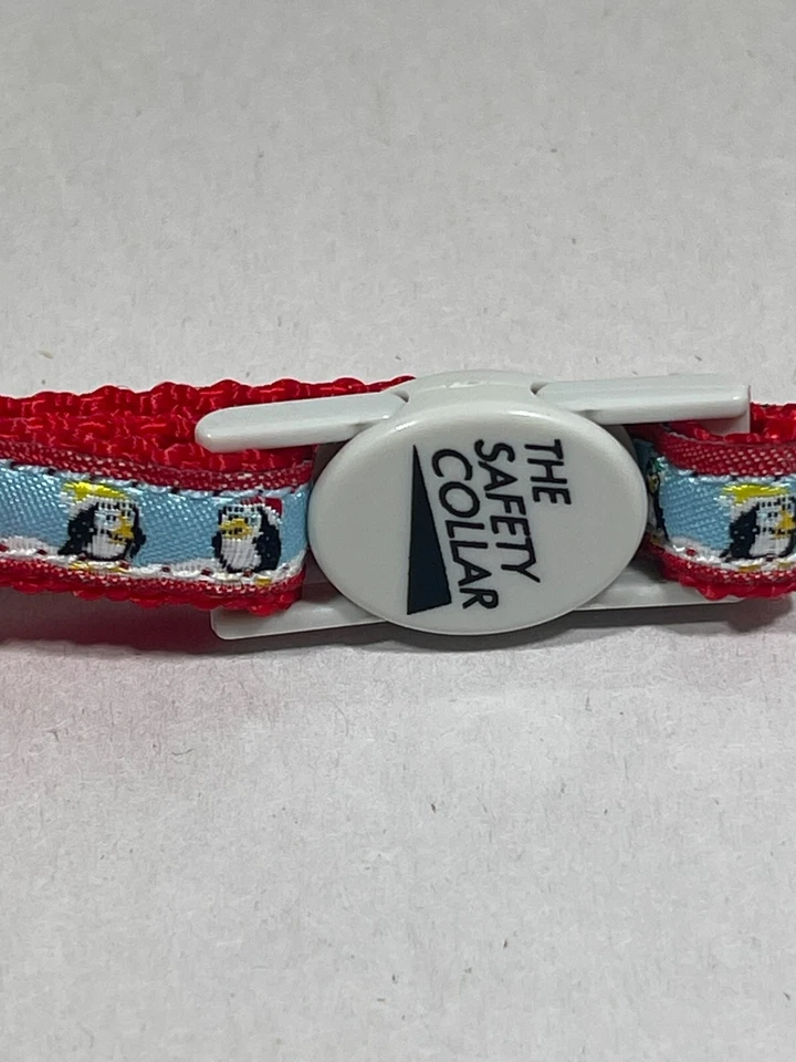 Коллекция зимних ошейников для кошек Penguins on Ice от Savvy Tabby - Изображение 4 из 4