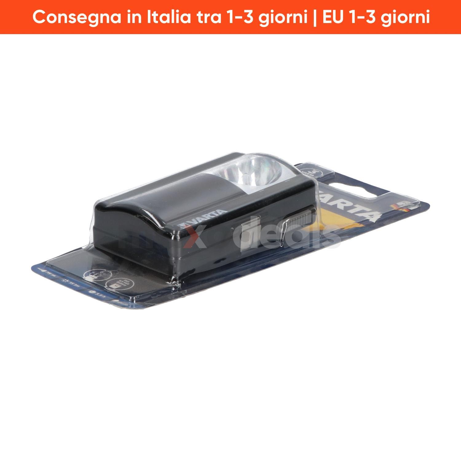 Varta 16645 Pocket Torch with Hanging clip New NFP