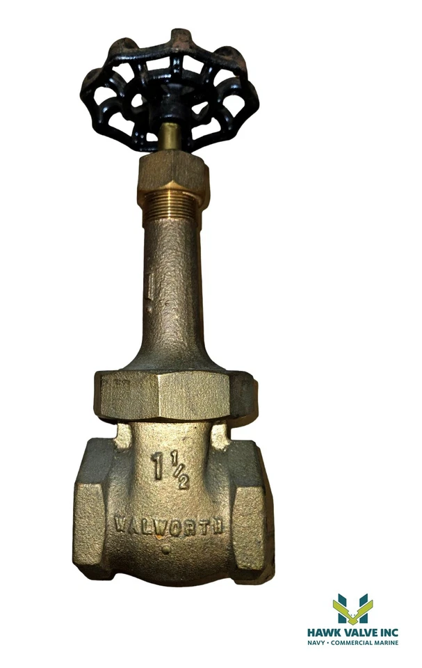 1-1/2 БРОНЗОВЫЙ 350 S / 1000 CWP РЕЗЬБОВОЙ ПОДЪЕМНЫЙ ШТОК ЗАДВИЖКА КЛАПАН (WALWORTH FIG.48) - Изображение 3 из 4