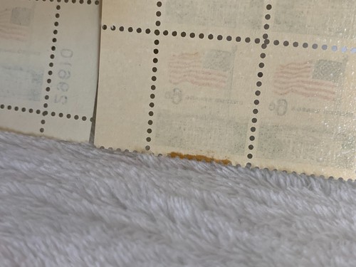 US Postage Stamp Flag & White House 2 Plate Block Of 4 6c Scott #1338 READ - Picture 8 of 9