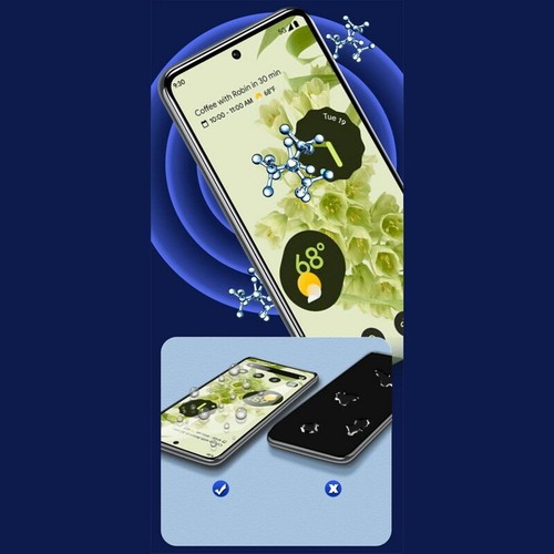 Protection d'écran pour Google Pixel 8 Pro 8 7 7A 6 film en verre trempé transparent complet - Photo 11 sur 15