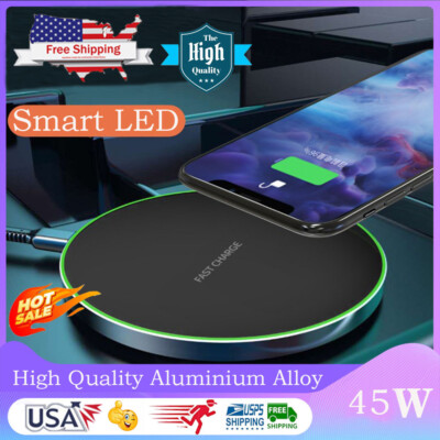 65W Wall & Wireless Super Charger Charging Pad Dock For Samsung S26 S25 S24 S23