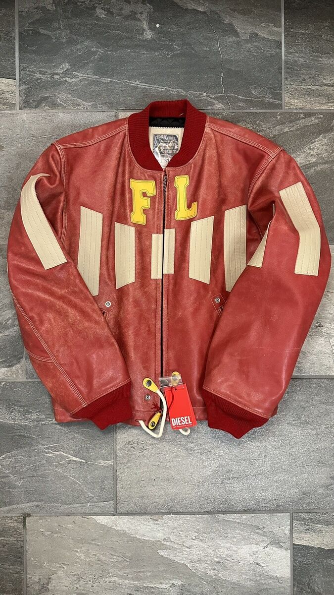 New Diesel Vintage DieselXDiesel leather Bomber jacket Dxd New Diesel Vintage DieselXDiesel leather Bomber jacket Dxd
