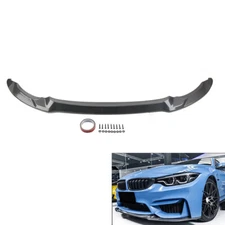 Carbon Fiber CS Style Front Lip Splitter For BMW F80 M3 F82 F83 M4 2015-2020