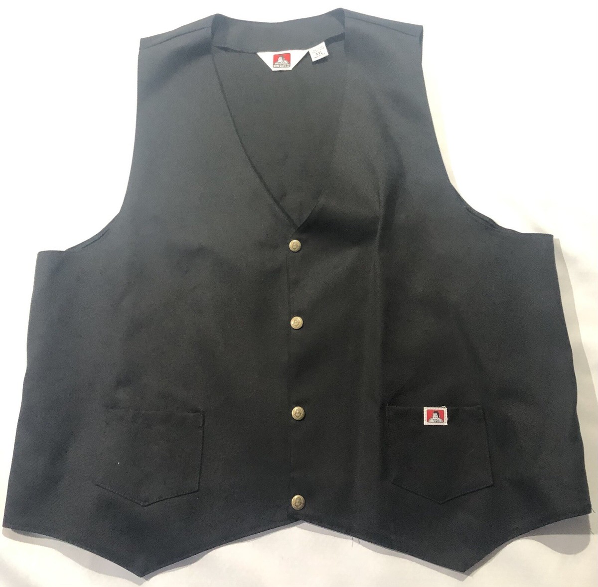 Ben Davis Check Vest / Black・Grey Amazon.com: BEN DAVIS Lined Vest - Black (as1, alpha, s