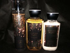 Bath & Body Works Into The Night Fine Fragrance Mist Wash Shower Gel Lotion