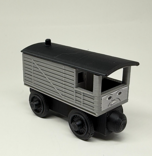 Ferrocarril de madera Breakvan, tren de caboose hecho a medida Thomas Friends Brio - Elige - Imagen 39 de 61