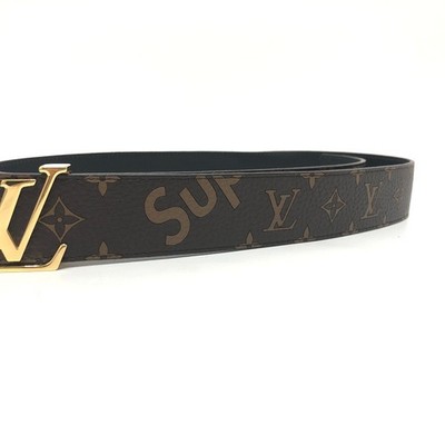 LOUIS VUITTON MP016 17aw Louis Vuitton x Supreme Monogram Ceinture