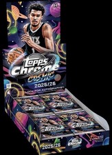 2025-26 Topps Cosmic Chrome Basketball Hobby Box SEALED Flagg RC “IN HAND”