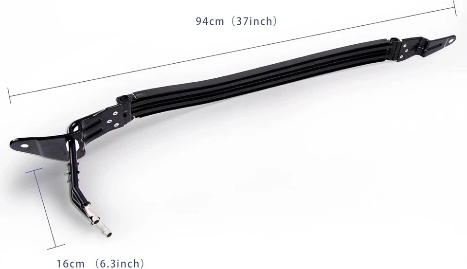 Power Steering Cooler fits 2002–2009 Buick Chevrolet GMC Isuzu Saab Oldsmobile - Image 3 of 4