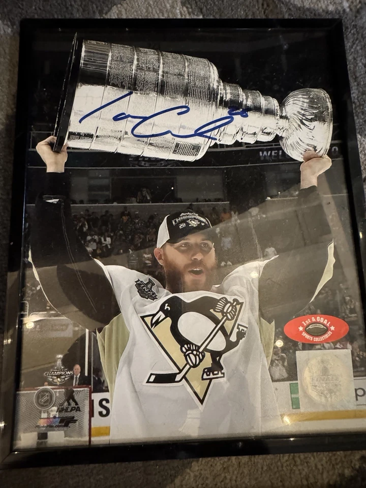HORNQVIST SHULTZ IAN COLE RUSLAN FEDOTENKO SIGNED AUTOGRAPH PITTSBURGH PENGUINS - Image 4 of 4