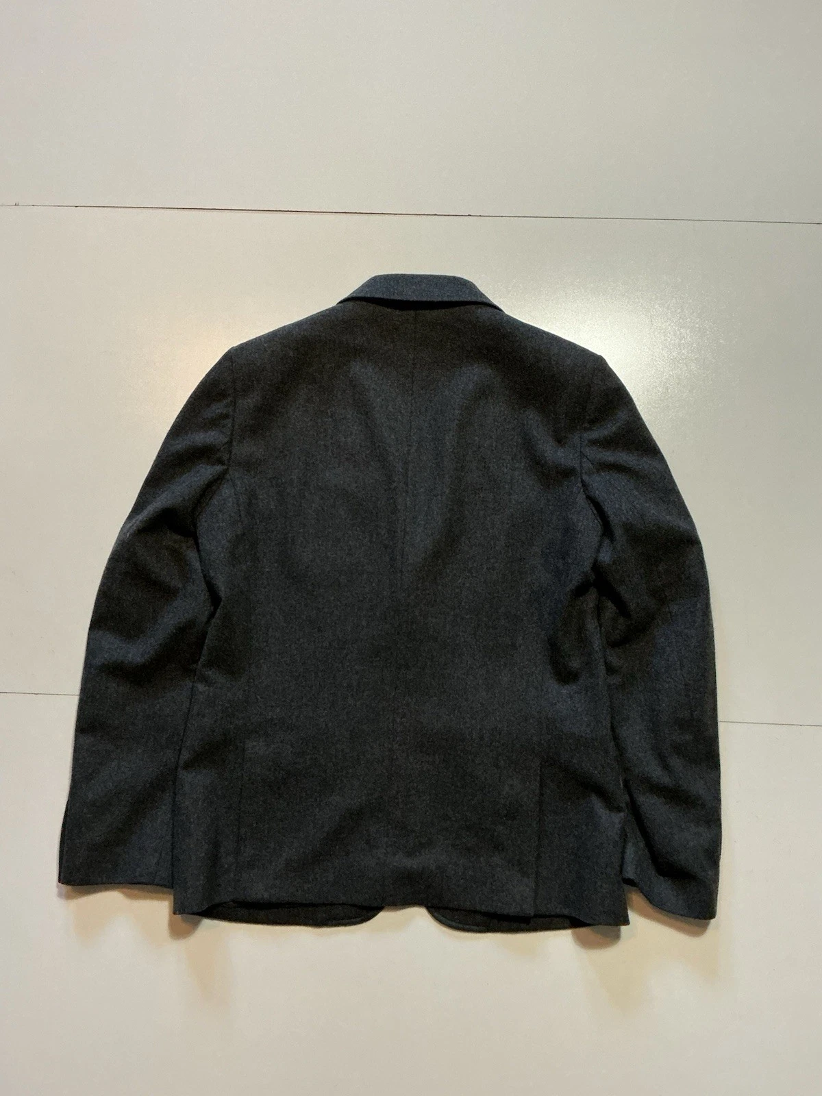 A.P.C. Rue Madame Paris Two Button Charcoal Grey Sportscoat Blazer Jacket Sz. M - product detail image 2