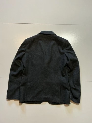 A.P.C. Rue Madame Paris Two Button Charcoal Grey Sportscoat Blazer Jacket Sz. M image 2