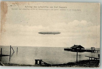 13301831 - Aufstieg des Luftschiffes Graf Zeppelin Zeppeline 1907