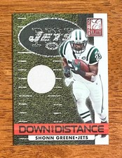 Shonn Greene 2011 Elite Down & Distance Jersey 241/299 NY Jets