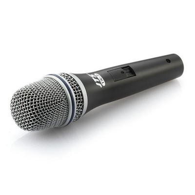 JTS Premium Dynamisches Gesangsmikrofon Niere mit Ein-/Ausschalter + XLR-Kabel